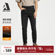 ABLE JEANS【工程師自然立體錐形褲】冬季新款男士拉絨加厚牛仔褲男褲加絨褲 深隕石灰 32 /32（75-80kg）