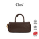 CLOS原創(chuàng  )ModBow復古保齡球包植鞣頭層小牛皮手提包斜挎包新年禮物 植鞣咖 小包