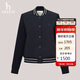 哈吉斯（HAZZYS）女裝 簡(jiǎn)約棒球型夾克外套ASVSU0BDX01 藏青色NV 160/84A38
