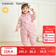 巴拉巴拉童裝嬰兒連體羽絨服連體衣寶寶衣服2025冬裝哈衣爬服萌趣男童女童