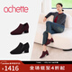 achette雅氏5T51 2025秋季新款簡(jiǎn)約正裝深口單鞋優(yōu)雅百搭高跟鞋 N3-摩卡棕 37