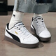 彪馬（PUMA）男鞋女鞋 2026春季新款休閑鞋子復古潮流情侶運動(dòng)皮面低幫板鞋男 【新到貨】彪馬白-黑色-巧克力色-燙金logo 41 (內長(cháng)265mm)