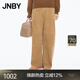 江南布衣（JNBY）【商場(chǎng)同款】25秋新品休閑褲女寬松燈芯絨工裝褲5P9E11320 253/茶卡其 S