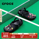 CROCS卡駱馳檀健次同款經(jīng)典洞洞鞋男沙灘鞋戶(hù)外沙灘包頭拖鞋女鞋|10001 黑色-001 43 (270mm)