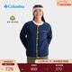 Columbia張婧儀同款哥倫比亞戶(hù)外男女拒水時(shí)尚可雙面穿運動(dòng)抓絨衣AE5693 214 沙色拼遠山藍 M(175/96A)