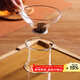 拜杰玻璃茶漏茶濾 茶漏過(guò)濾網(wǎng)泡茶器茶葉茶隔茶漏斗茶具配件濾茶器