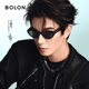 BOLON暴龍眼鏡26年新品丁禹兮同款太陽(yáng)鏡貓眼墨鏡偏光遮陽(yáng)男女款BL3236 【明星同款】C10 亮黑色+深灰色鏡片