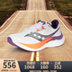 索康尼（SAUCONY）【斷碼清貨JD物流】ENDORPHIN SPEED 4男子比賽競速跑步跑鞋20940 白色/紫橙色 44.5 (US10.5)
