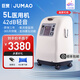巨貿【順豐速發(fā)】巨貿（JUMAO）醫用級制氧機帶霧化家用老人高原輕音 【5L醫用輕音款】39分貝輕音+氧濃度顯示