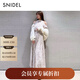 SNIDEL2026春夏新品優(yōu)雅泡泡袖挖孔露肩收腰雪紡連衣裙SWFO261040 粉色 L (2)
