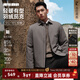 利郎拒水羽絨輕薄羽絨服男翻領(lǐng)冬季外套2025新款商務(wù)男士羽絨夾克外套 深灰（G5DBR1021Y） 2XL 180/96A