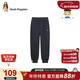 暇步士（Hush Puppies）童裝男童長(cháng)褲春秋大童兒童寬松運動(dòng)褲子衛褲 藏藍   160   