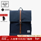 Herschel加拿大赫行 經(jīng)典系列City雙肩包方形通勤電腦背包書(shū)包 經(jīng)典藍色