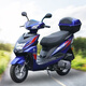 愛(ài)立新125cc摩托車(chē)踏板車(chē)燃油助力女式踏板代步車(chē)外賣(mài)車(chē)國四電噴可上牌 藍色機械版(USB/尾箱/合格證/發(fā)票)包郵