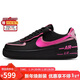 耐克NIKE女休閑板鞋空軍一號 AF1 SHADOW 緩震運動(dòng)鞋CI0919-006黑40