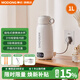 摩動(dòng)車(chē)載燒水杯12V220V點(diǎn)煙器燒開(kāi)水電熱水杯插電恒溫燒水壺恒溫旅行熱水壺不銹鋼內膽1L大容量 1L 【插電款】316內膽