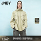 江南布衣（JNBY）【商場(chǎng)同款】25秋新品夾克外套工裝風(fēng)長(cháng)袖連帽風(fēng)衣5P8615160 269/綠卡其 XS
