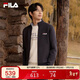 FILA斐樂(lè )官方男子外套2026年春季時(shí)尚休閑立領(lǐng)夾克商務(wù)針織上衣