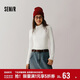 森馬（Semir）森柔毛衫|毛衣女基礎款高領(lǐng)緊身2024冬季純色套頭衫109724107011