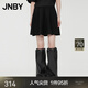 JNBY/江南布衣【商場(chǎng)同款】24春夏新品半身裙通勤寬松A型5O4D10880 001/本黑 S