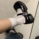 日系學(xué)生配裙子jk制服小皮鞋女新款黑色百搭粗跟軟厚底瑪麗珍女鞋 黑色 37