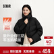 森馬（Semir）陳都靈|90%鵝絨短款羽絨服女25年冬顯瘦龜背三防外套109725113005