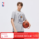 NBA官方2025賽季東區步行者奪冠紀念T恤哈利伯頓短袖男女款t恤 灰色(步行者) L