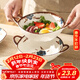 餐將軍陶瓷雙耳湯碗大號釉下彩創(chuàng  )意防燙日式家用拉面碗湯面碗餐具