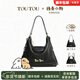 toutou2026線(xiàn)條小狗托特包雙肩包一包多用生日禮物送女友新年禮物 奧利奧黑-線(xiàn)條小狗
