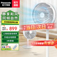 松下家用電風(fēng)扇遙控落地扇直流變頻落地扇風(fēng)大輕音節能柔風(fēng)定時(shí)多檔風(fēng)量調節多種模式切換風(fēng)扇 F-CW3002C【母嬰模式】升級款