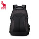 愛(ài)華仕大容量電腦雙肩包男書(shū)包大學(xué)生14英寸筆記本休閑背包 OCB4000黑色