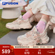 FILA FUSION 斐樂(lè )女鞋硬糖新款厚底休閑厚底老爹鞋運動(dòng)鞋 【貓爪】奶白/薄霧灰-GC 37.5
