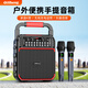 奇聲（QiSheng）T328廣場(chǎng)舞音箱手提功放一體機無(wú)線(xiàn)藍牙便攜式家用高保真戶(hù)外K歌禮物低音炮聲卡播放器 T328青春版【送充電線(xiàn)】