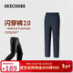 斯凱奇（Skechers）新年禮物2025冬季新品女防風(fēng)長(cháng)褲加絨休閑運動(dòng)褲直筒衛褲P325W133
