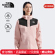 The North Face北面三合一沖鋒衣女25秋冬新款戶(hù)外運動(dòng)防水抓絨內膽夾克外套8HM6 HZI/柔霧粉/宇宙黑 M /160/84A