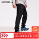 邁樂(lè )（Merrell）運動(dòng)戶(hù)外休閑褲男款長(cháng)褲舒適保暖登山褲 MC2240026-BK02淵黑色 2XL