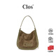 CLOS原創(chuàng  )Blend系列流浪包hobo包秋冬美拉德絨面單肩女包情人節禮物 苔蘚綠 中包
