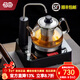 吉谷煮茶器黑茶白茶煮茶壺蒸汽噴淋花茶養生壺玻璃泡茶壺家用電熱水壺 0.8L TB0308頂部自動(dòng)加水（浸泡）