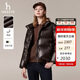 哈吉斯（HAZZYS）女裝 冬季款女士面包服寬松立領(lǐng)保暖羽絨服女ASFSU0CDX04