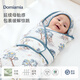 DOMIAMIA【新品】嬰兒防驚跳初生睡袋夏季包被新生兒抱被包單寶寶用品 四層竹棉抱被-星樹(shù)騎影 85*85cm