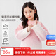 左西女童毛衣粉色2025新款加厚仿貂絨針織衫冬裝女孩線(xiàn)衣潮 粉色 140