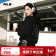MLB衛衣女男女背標大LOGO圓領(lǐng)套頭衛衣25秋新款3AMTM0654-50BKS-XL