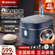 格力（GREE）電飯煲0涂層316內膽電飯鍋4升家用不銹鋼IH立體加熱智能3-5人煮飯無(wú)涂層電飯鍋 深藍【不銹鋼內膽/13種模式】 4L