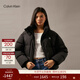 Calvin KleinJeans【防水】秋冬女士戶(hù)外休閑少女風(fēng)ck絨領(lǐng)立領(lǐng)鴨絨羽絨服外套 BEH-太空黑 XS