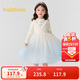 巴拉巴拉女童連衣裙公主裙秋冬漸變網(wǎng)紗裙子201424111007