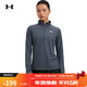 安德瑪（Under Armour）安德瑪Tech女子羅紋訓練運動(dòng)長(cháng)袖T恤1389857 暴雨灰044 M