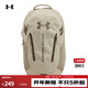 安德瑪（Under Armour）Hustle 6.0男女同款便攜訓練運動(dòng)雙肩背包1384672 卡其灰289 均碼