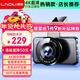 LNDU凌度BL990X行車(chē)記錄儀4K高清夜視支持停車(chē)監控前后雙錄APP查看 單鏡頭+64G卡