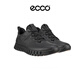 愛(ài)步（ECCO）男鞋百搭舒適休閑運動(dòng)鞋 525224 黑色01001 42  (建議正碼正拍)