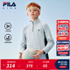 斐樂(lè )FILA【抗靜電】?jì)和疶恤長(cháng)袖2025秋冬新男中大童運動(dòng)訓練上衣 初昏藍-LB 140